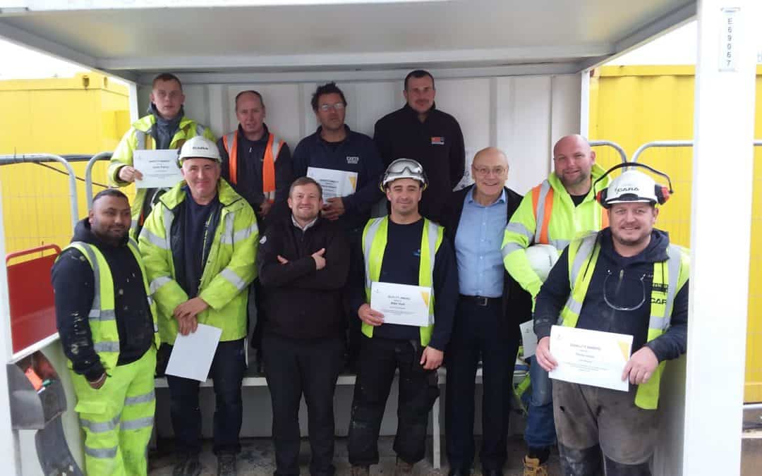 Trio of Health, Safety and Quality Awards on Kings Dock Car Park Project