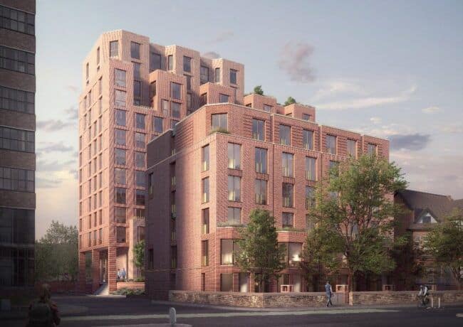 Cara Brickwork has been awarded the masonry package for Trafford Gardens.