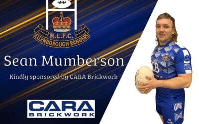 Cara Brickwork is thrilled to announce our continued sponsorship of Sean Mumberson for the second consecutive year. 🏉