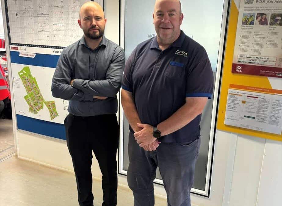 A massive congratulations to our Site Manager Vincenzo Santi for being awarded June’s ‘Green Card’ at Willmott Dixon’s D’Urton Grange! 🏆