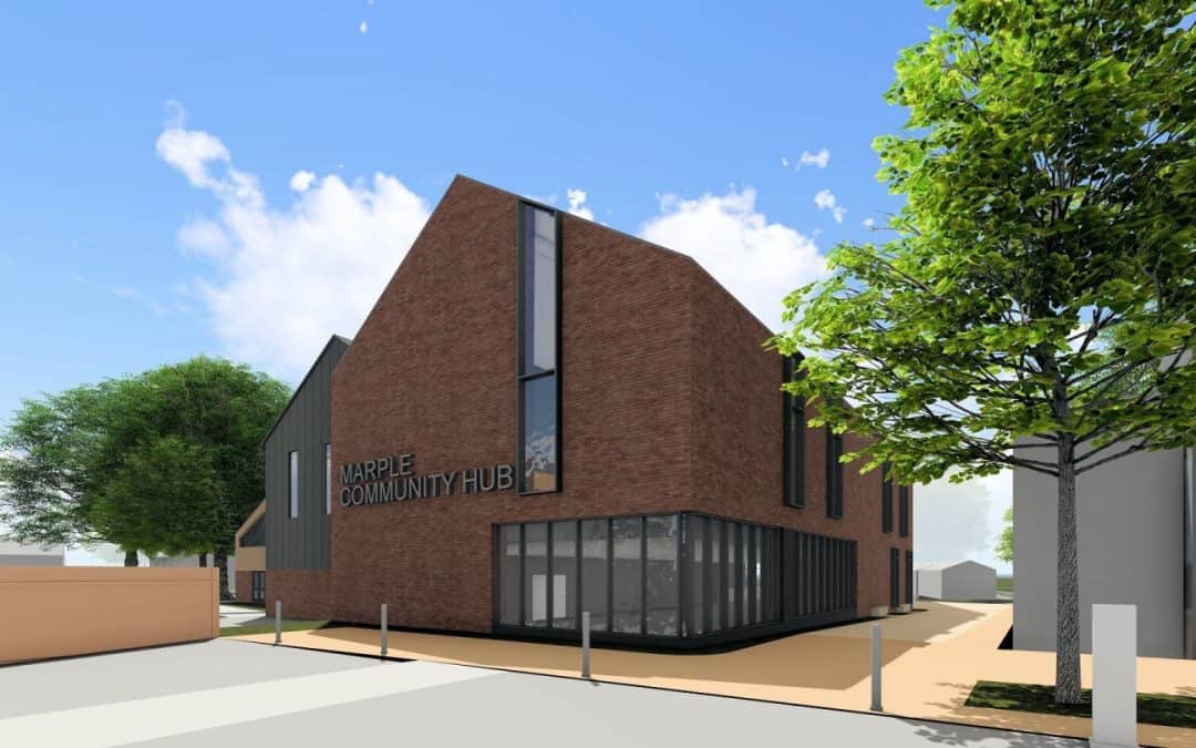 Cara Brickwork joins the £20m Marple Community Hub project!